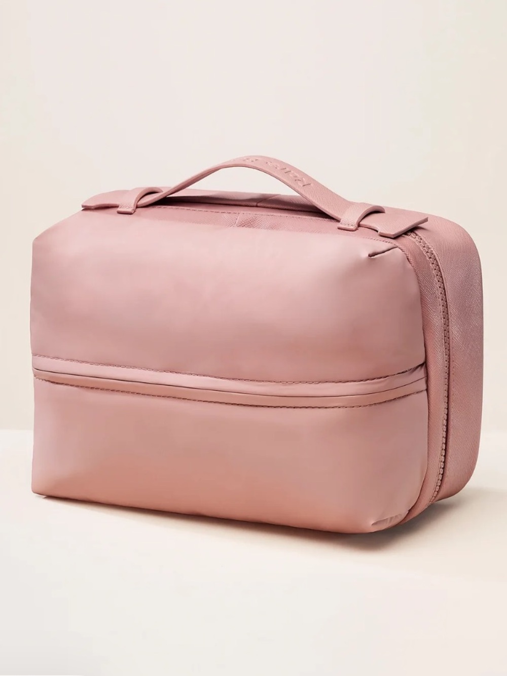 Rare Beauty Puffy Toiletry Bag in Mauve - Picture 2 of 10
